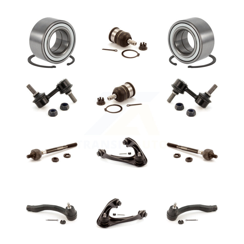 Upper Arm Lower Ball Joint Outer Inner Tie Rod End Link Front Kit For Honda CR-V