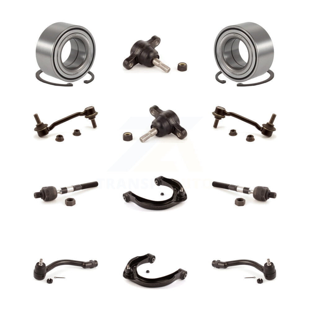 Upper Arm Lower Ball Joint Outer Inner Tie Rod Link Front Kit For Hyundai Sonata