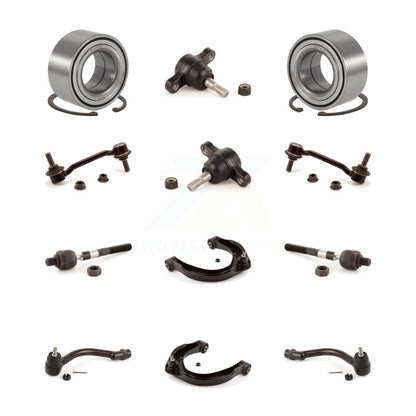 Upper Arm Lower Ball Joint Outer Inner Tie Rod Link Front Kit For Hyundai Sonata