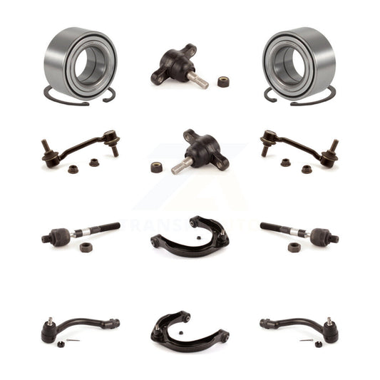 Upper Arm Lower Ball Joint Outer Inner Tie Rod Link Front Kit For Hyundai Sonata