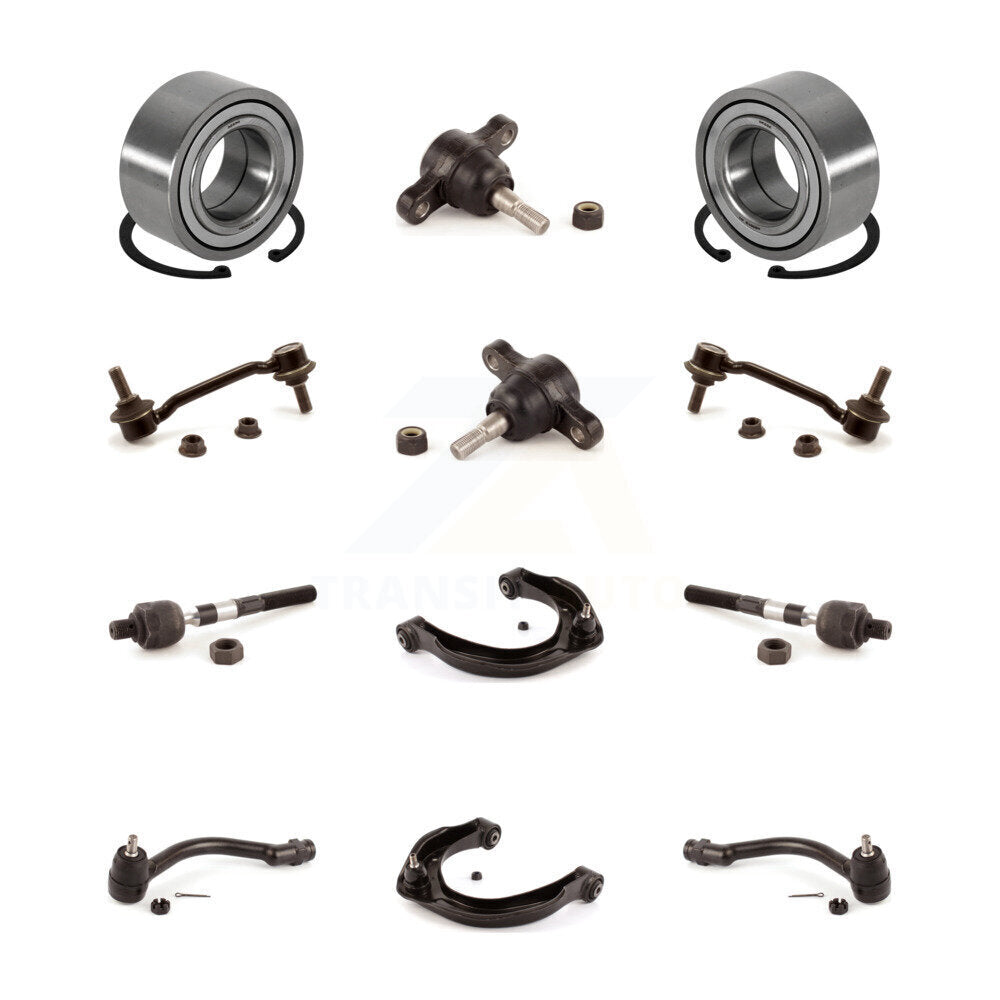 Upper Arm Lower Ball Joint Outer Inner Tie Rod Link Front Kit For Hyundai Azera