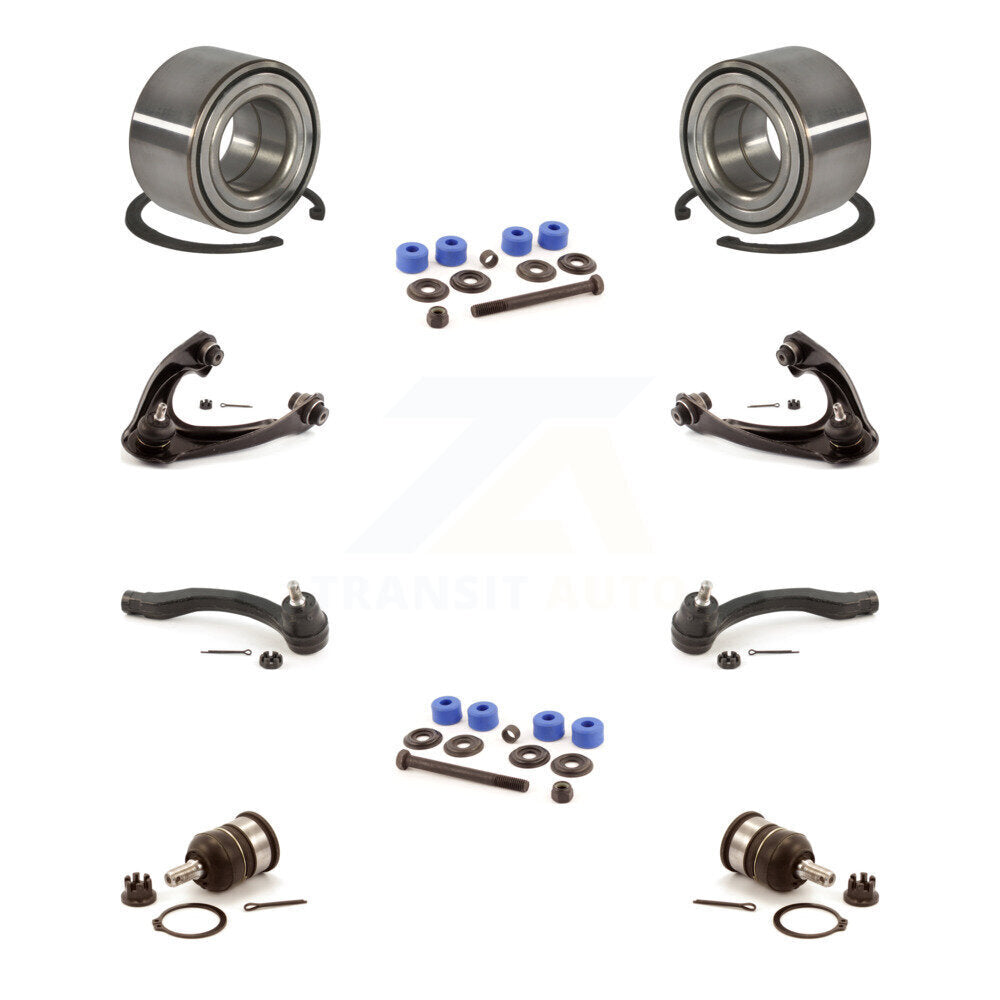 Bearing Upper Control Arm Lower Ball Joint Outer Tie Rod End Link Front Kit For