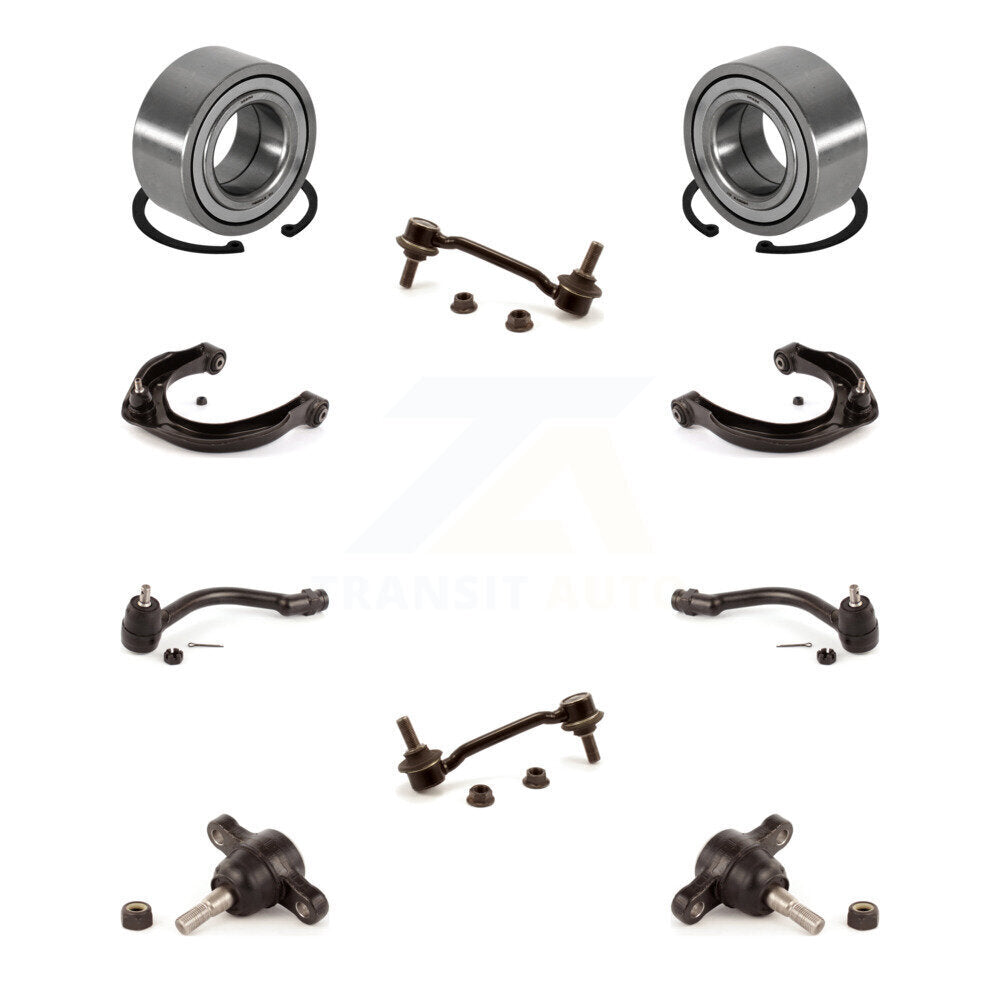 Bearing Upper Control Arm Lower Ball Joint Outer Tie Rod End Link Front Kit For