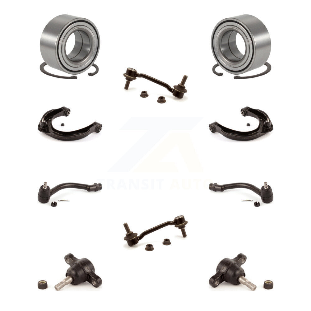 Bearing Upper Control Arm Lower Ball Joint Outer Tie Rod End Link Front Kit For