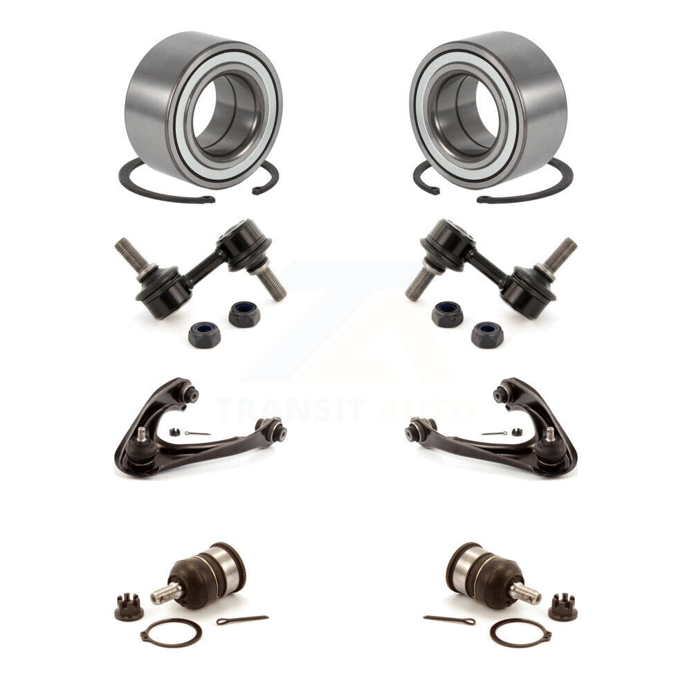 Bearing Lower Ball Joint Upper Arm Link Front Kit (8Pc) For 1997-2001 Honda CR-V