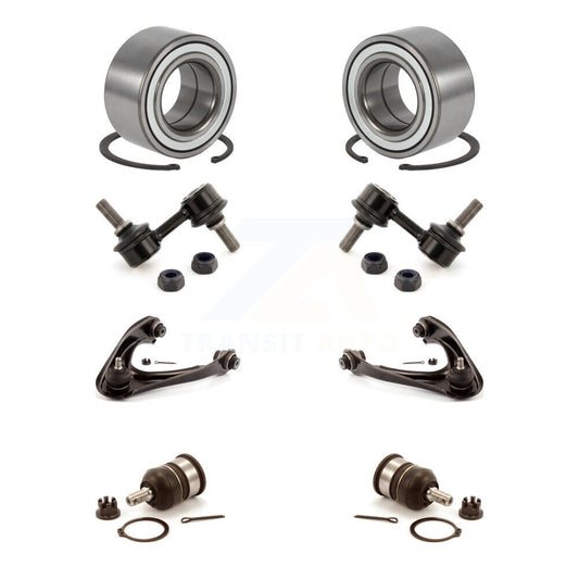 Bearing Lower Ball Joint Upper Arm Link Front Kit (8Pc) For 1997-2001 Honda CR-V
