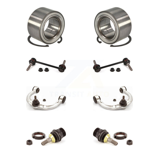 Bearing Lower Ball Joint Upper Arm Link Front Kit (8Pc) For Mercedes-Benz ML350