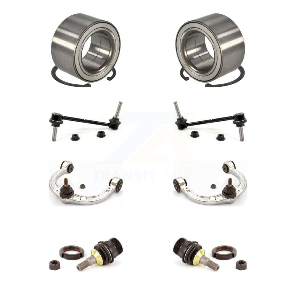 Bearing Lower Ball Joint Upper Arm & Link Front Kit (8Pc) For Mercedes-Benz R350