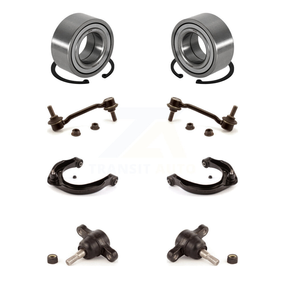 Bearing Lower Ball Joint Upper Arm & Link Front Kit (8Pc) For Hyundai Azera Kia