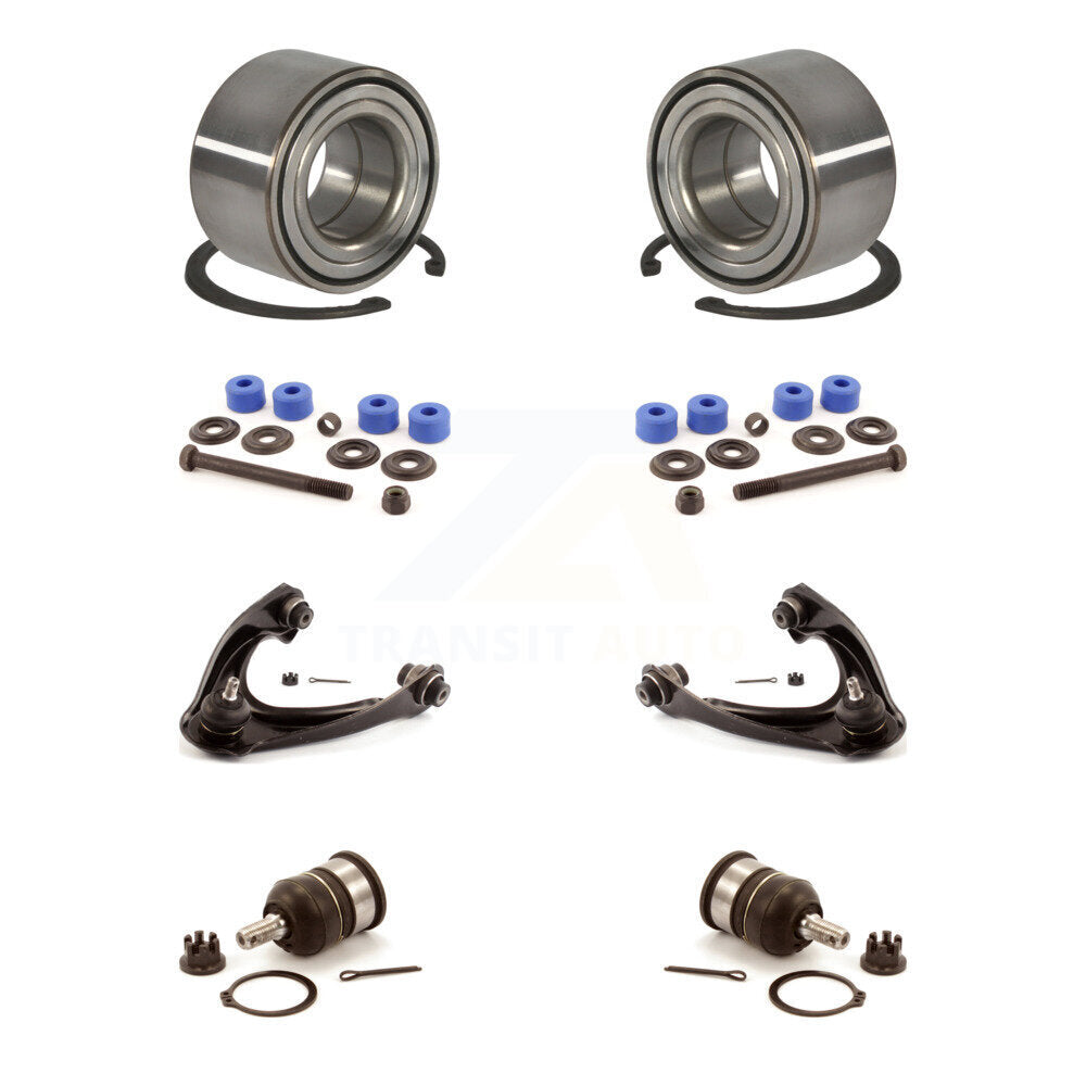 Bearing Lower Ball Joint Upper Control Arm Link Front Kit (8Pc) For Honda Civic