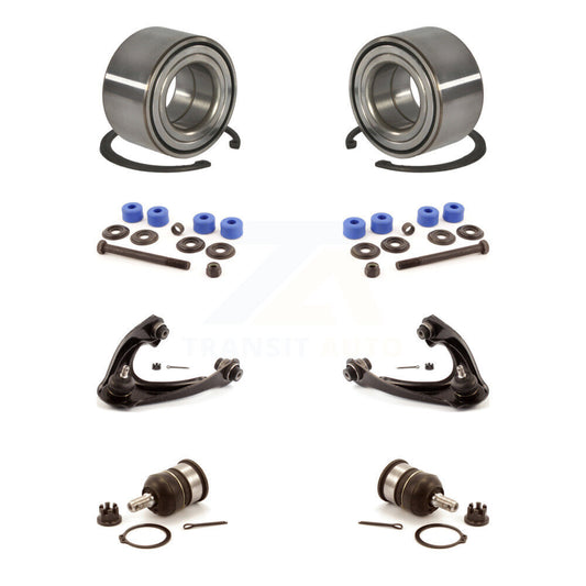 Bearing Lower Ball Joint Upper Control Arm Link Front Kit (8Pc) For Honda Civic
