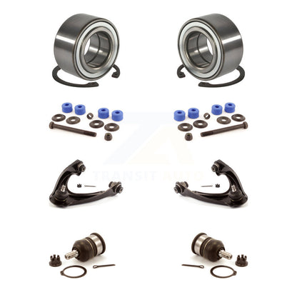 Bearing Lower Ball Joint Upper Control Arm Link Front Kit (8Pc) For Honda Civic