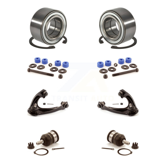 Bearing Lower Ball Joint Upper Control Arm Link Front Kit (8Pc) For Honda Civic