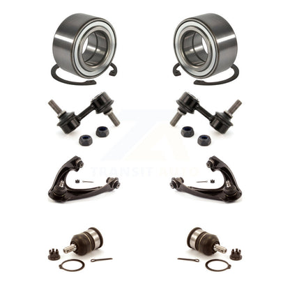 Bearing Lower Ball Joint Upper Control Arm Link Front Kit (8Pc) For Honda Civic