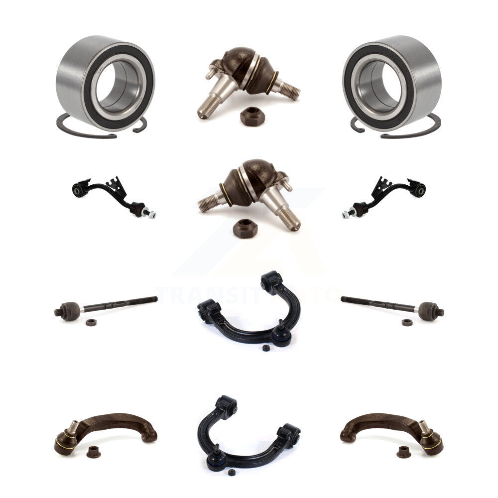 Wheel Upper Control Arm Lower Ball Joint Outer Inner Tie Rod Link Front Kit For