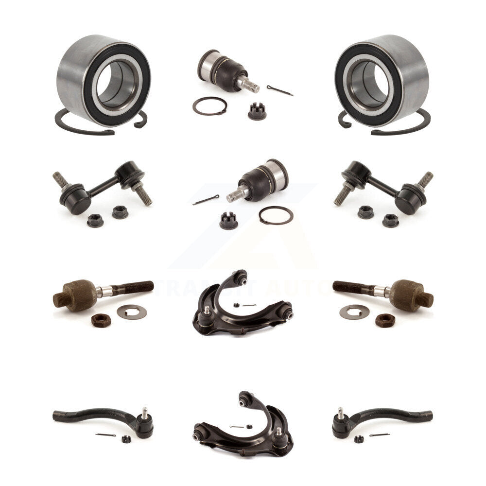 Wheel Upper Control Arm Lower Ball Joint Outer Inner Tie Rod Link Front Kit For