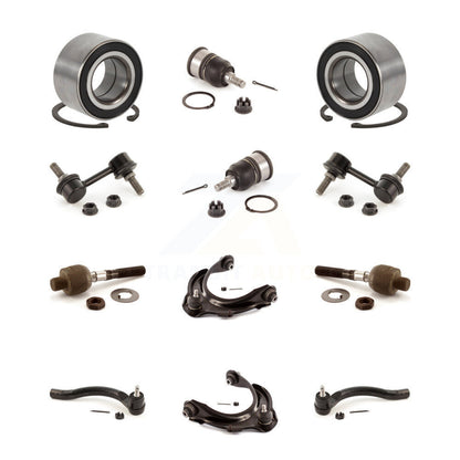 Wheel Upper Control Arm Lower Ball Joint Outer Inner Tie Rod Link Front Kit For