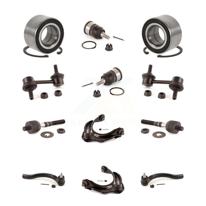 Upper Arm Lower Ball Joint Outer Inner Tie Rod & Link Front Kit For Honda Accord