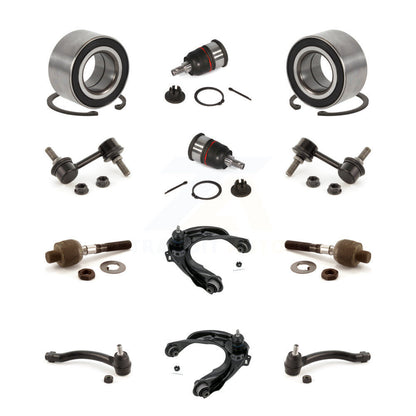 Wheel Upper Control Arm Lower Ball Joint Outer Inner Tie Rod Link Front Kit For