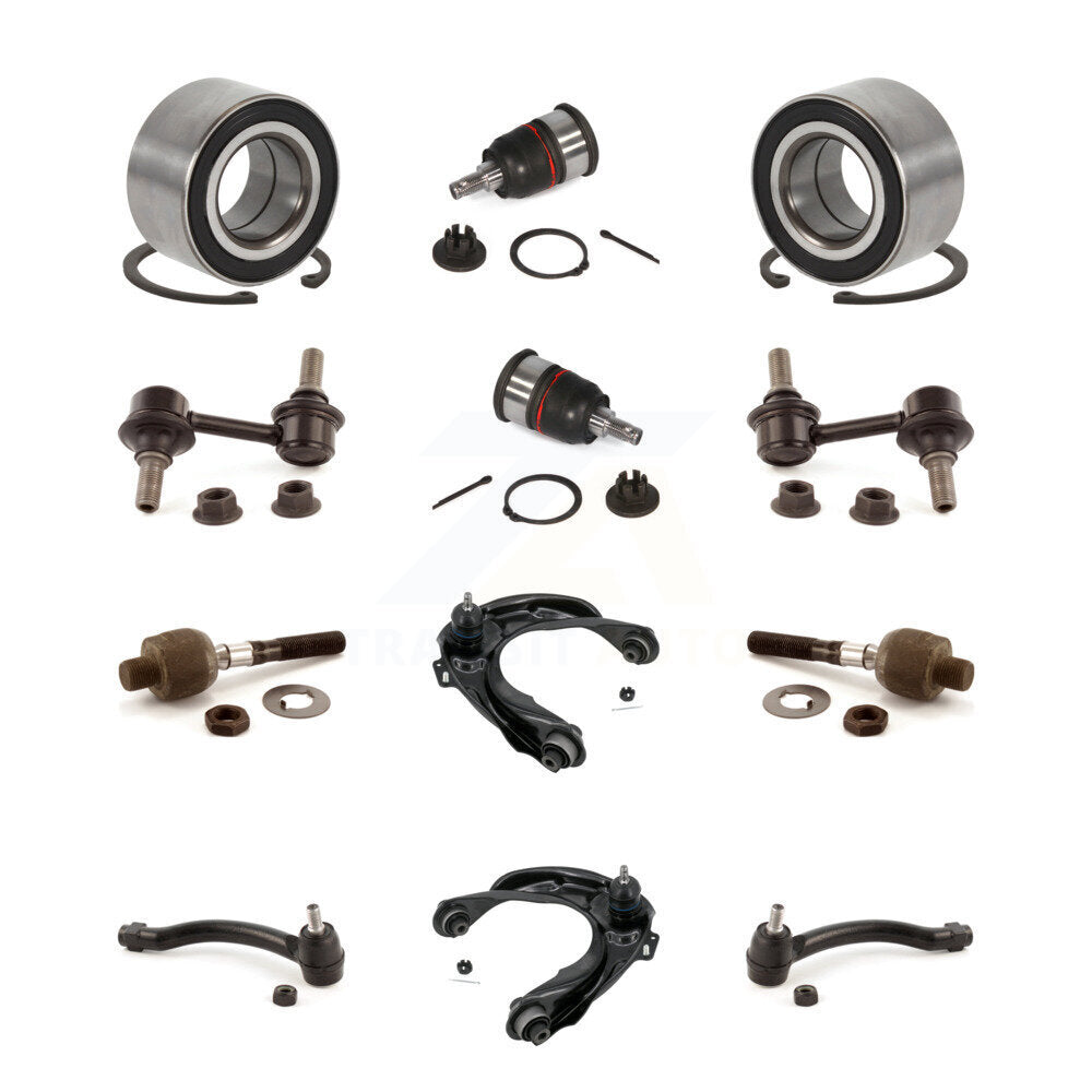 Wheel Upper Control Arm Lower Ball Joint Outer Inner Tie Rod Link Front Kit For