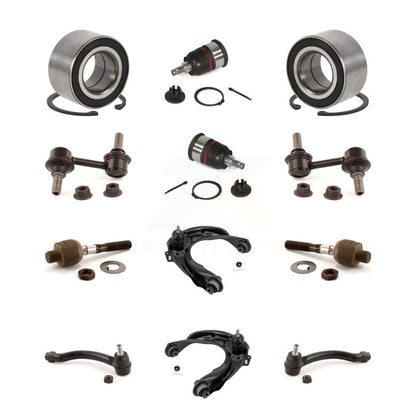 Wheel Upper Control Arm Lower Ball Joint Outer Inner Tie Rod Link Front Kit For