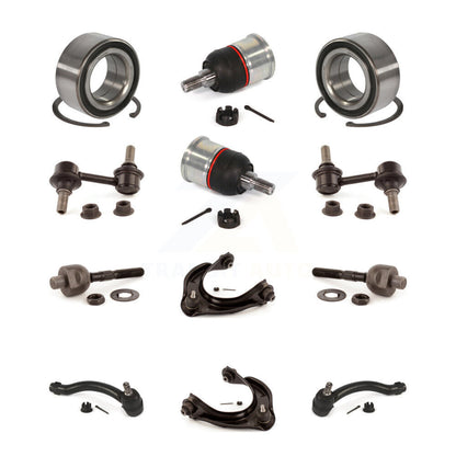 Upper Arm Lower Ball Joint Outer Inner Tie Rod Link Front Kit For 09-14 Acura TL