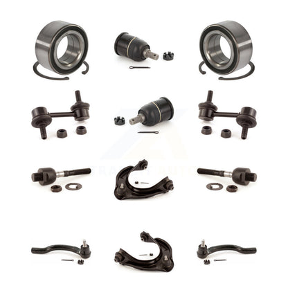 Upper Arm Lower Ball Joint Outer Inner Tie Rod & Link Front Kit For Honda Accord