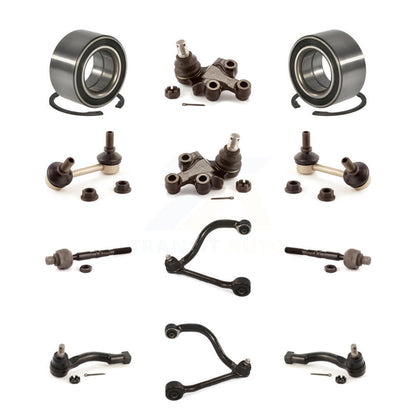 Upper Arm Lower Ball Joint Outer Inner Tie Rod & Link Front Kit For Kia Sorento