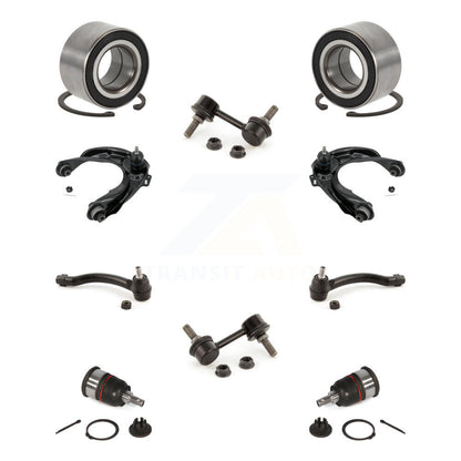 Bearing Upper Control Arm Lower Ball Joint Outer Tie Rod End Link Front Kit For