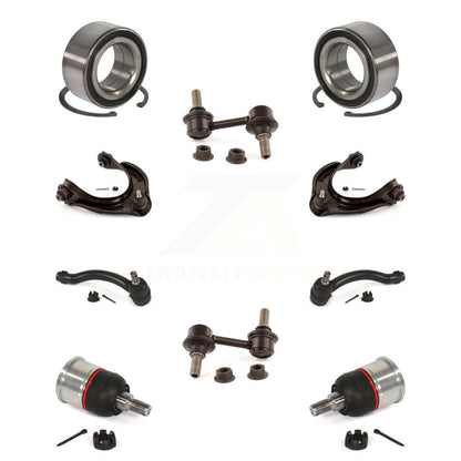 Bearing Upper Arm Lower Ball Joint Outer Tie Rod End Link Front Kit For Acura TL