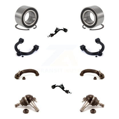 Bearing Upper Arm Lower Ball Joint Outer Tie Rod Link Front Kit (10Pc) For E350