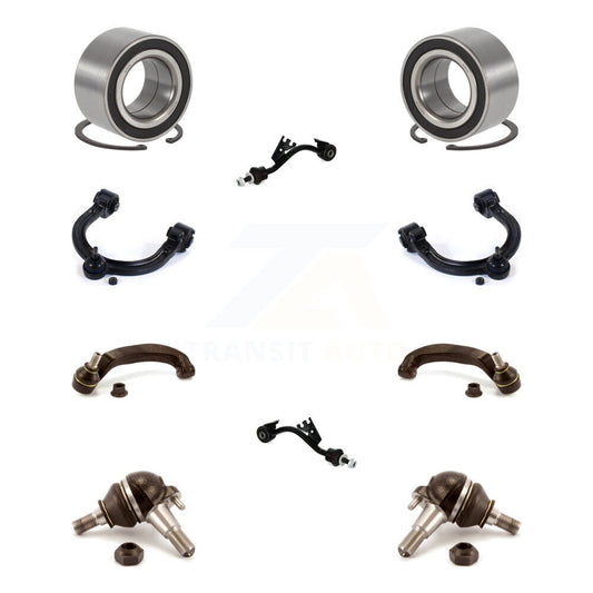 Bearing Upper Arm Lower Ball Joint Outer Tie Rod Link Front Kit (10Pc) For E350