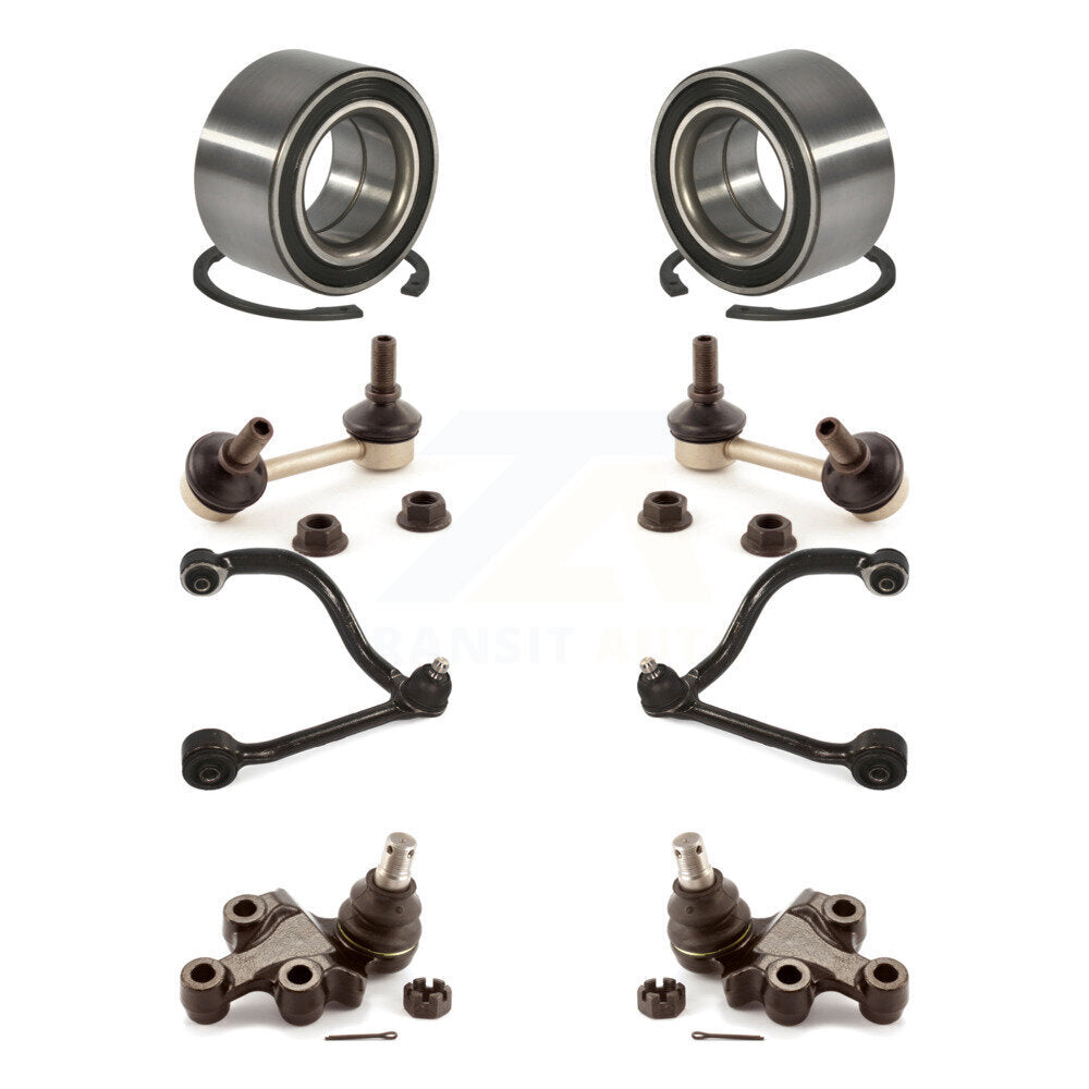 Bearing Lower Ball Joint Upper Control Arm Link Front Kit (8Pc) For Kia Sorento
