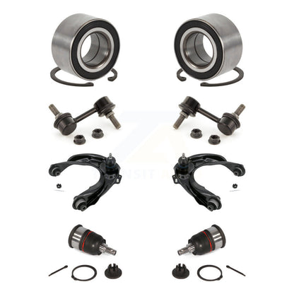 Bearing Lower Ball Joint Upper Control Arm And Link Front Kit (8Pc) For Acura TL