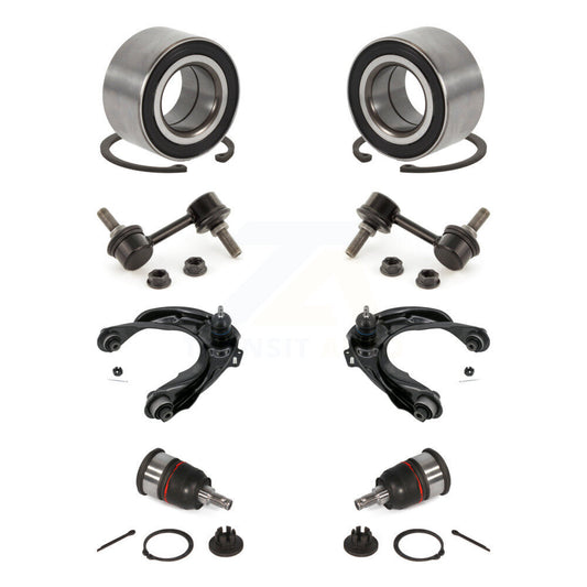 Bearing Lower Ball Joint Upper Control Arm And Link Front Kit (8Pc) For Acura TL