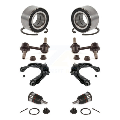 Bearing Lower Ball Joint Upper Control Arm And Link Front Kit (8Pc) For Acura TL