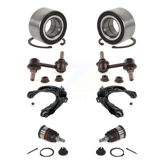 Bearing Lower Ball Joint Upper Control Arm And Link Front Kit (8Pc) For Acura TL