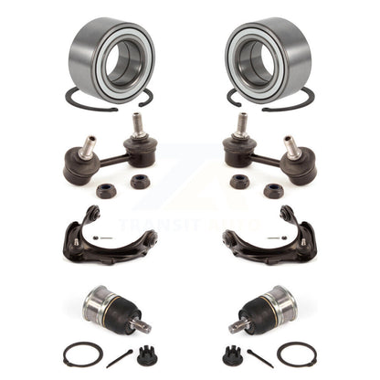 Bearing Lower Ball Joint Upper Control Arm Link Front Kit (8Pc) For Honda Accord