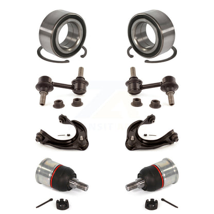 Bearing Lower Ball Joint Upper Control Arm And Link Front Kit (8Pc) For Acura TL