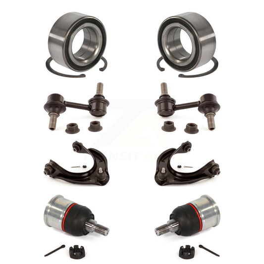 Bearing Lower Ball Joint Upper Control Arm And Link Front Kit (8Pc) For Acura TL
