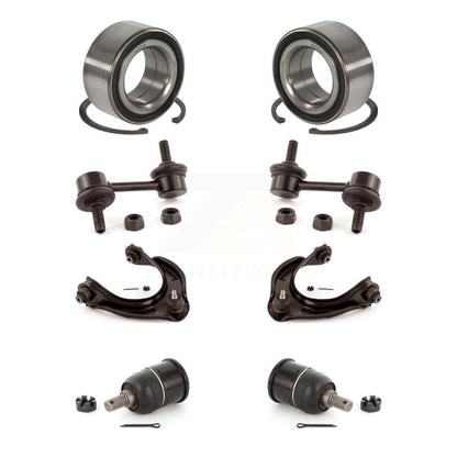 Bearing Lower Ball Joint Upper Arm & Link Front Kit (8Pc) For Honda Accord Acura