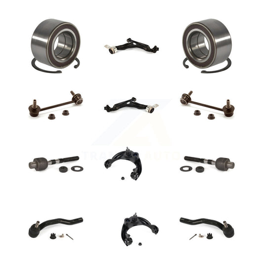 Wheel Lower Control Arm Upper Ball Joint Outer Inner Tie Rod Link Front Kit For