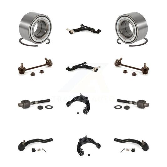 Wheel Lower Control Arm Upper Ball Joint Outer Inner Tie Rod Link Front Kit For
