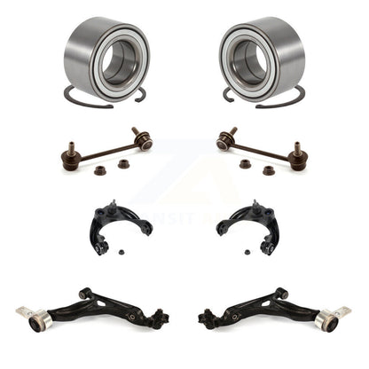 Bearing Lower Upper Control Arm Link Front Kit (8Pc) For 2009-2013 Mazda 6 3.7L