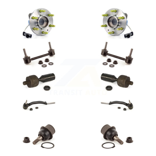 Bearing Lower Ball Joint Outer Inner Tie Rod Link Front Kit For Cadillac SRX AWD