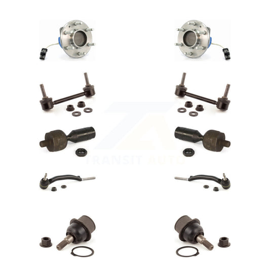 Bearing Lower Ball Joint Outer Inner Tie Rod Link Front Kit For Cadillac SRX RWD