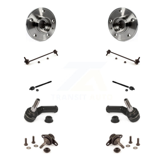Bearing Lower Ball Joint Outer Inner Tie Rod Link Front Kit (10Pc) For Volvo V70
