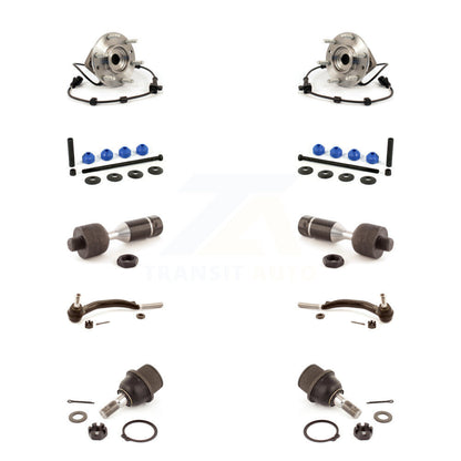 Bearing Lower Ball Joint Outer Inner Tie Rod Link Front Kit (10Pc) For Chevrolet
