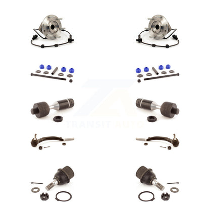 Bearing Lower Ball Joint Outer Inner Tie Rod Link Front Kit (10Pc) For Chevrolet