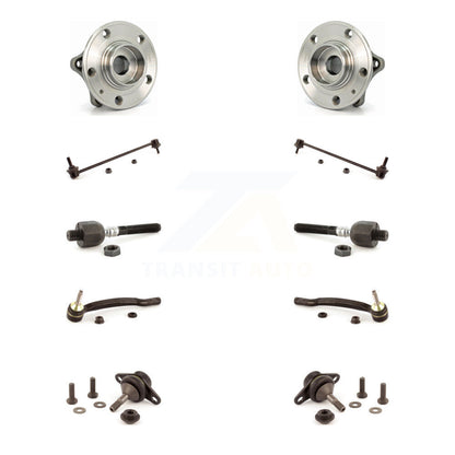 Bearing Lower Ball Joint Outer Inner Tie Rod Link Front Kit (10Pc) For Volvo V70